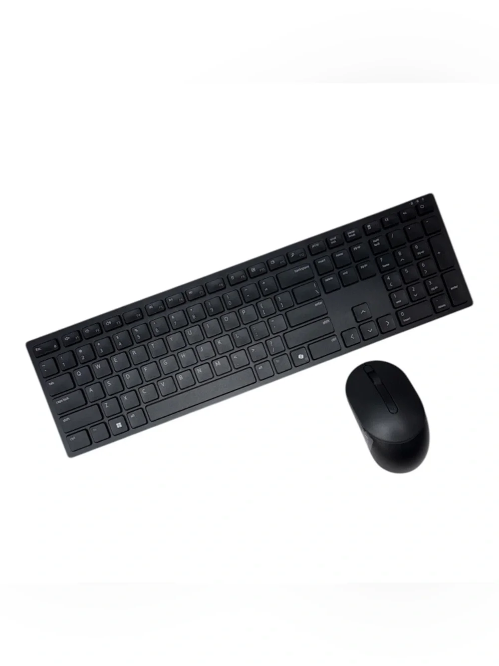 NEW Dell Pro Wireless Keyboard & Mouse Combo Black KM5221WBKB-US English Full Sz